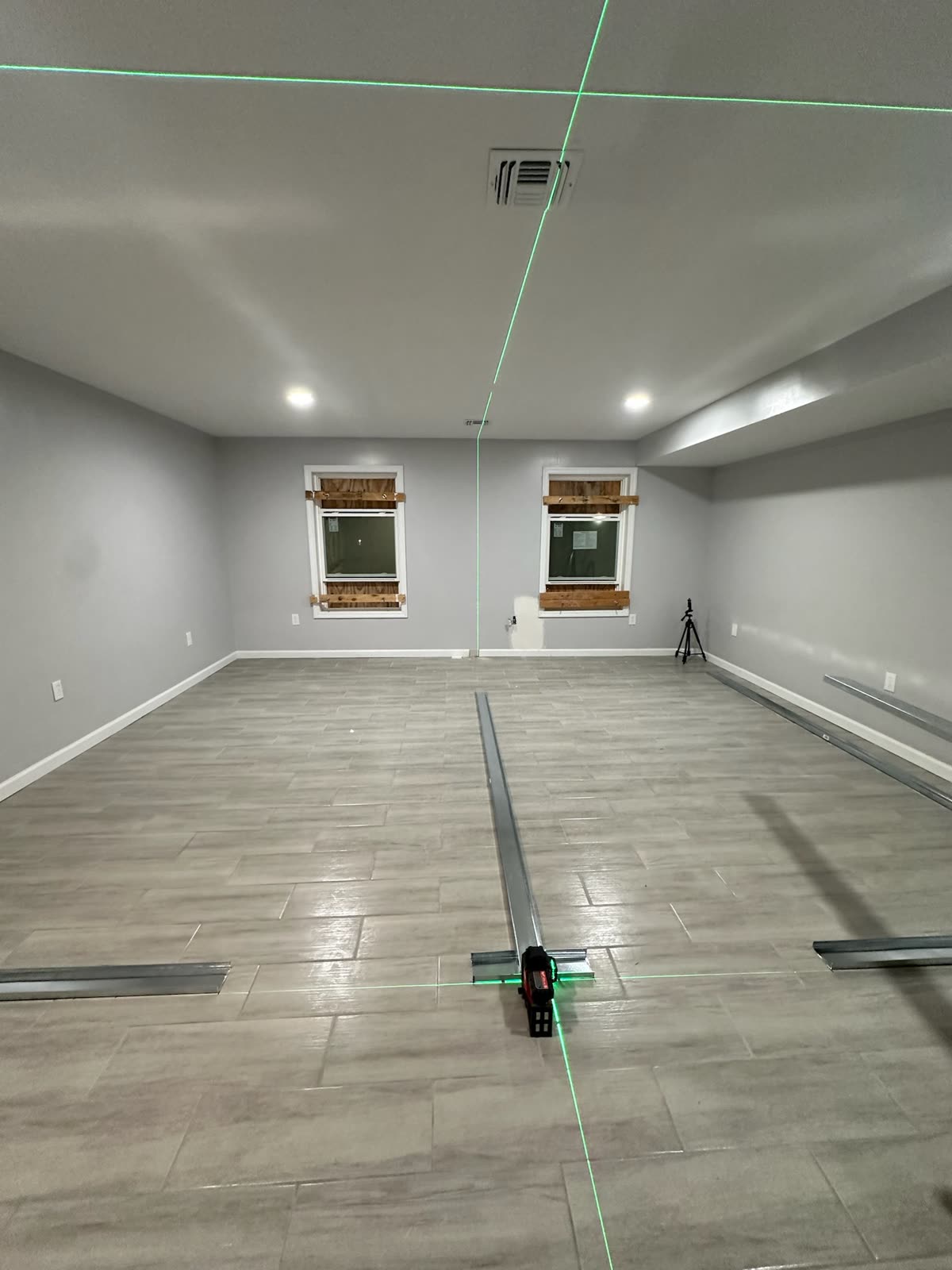 Two-bedroom basement apartment — real ARCED project photo 2 of 19
