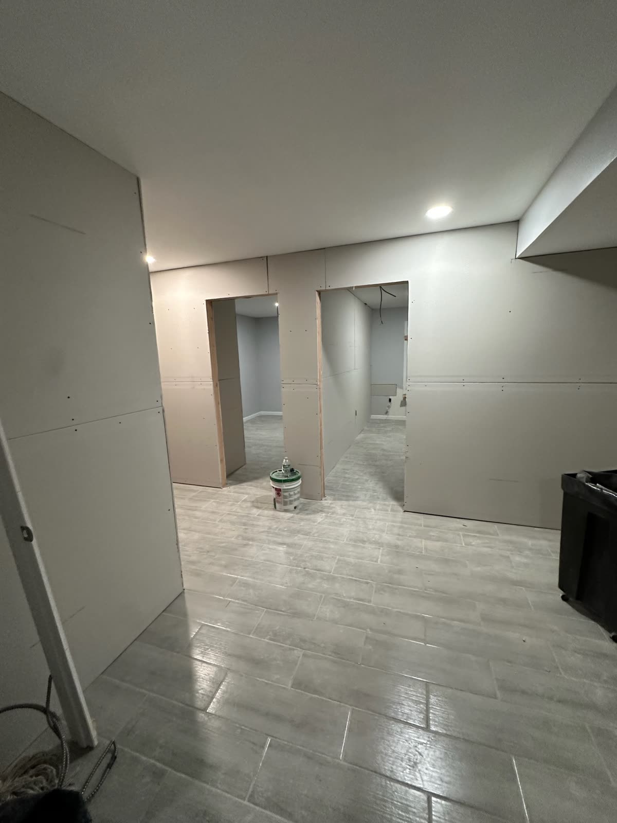 Two-bedroom basement apartment — real ARCED project photo 9 of 19