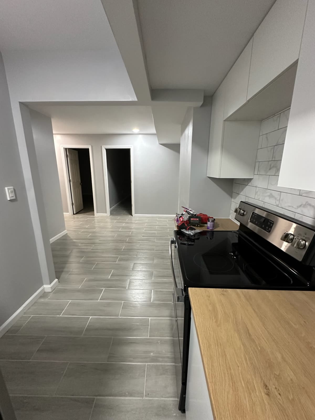 Two-bedroom basement apartment — real ARCED project photo 17 of 19