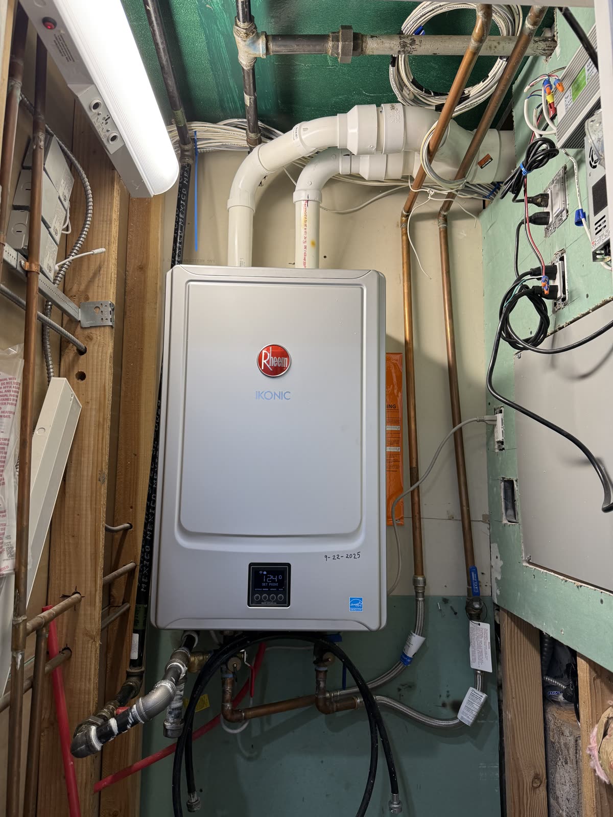 Water service line — real ARCED project photo 6 of 9