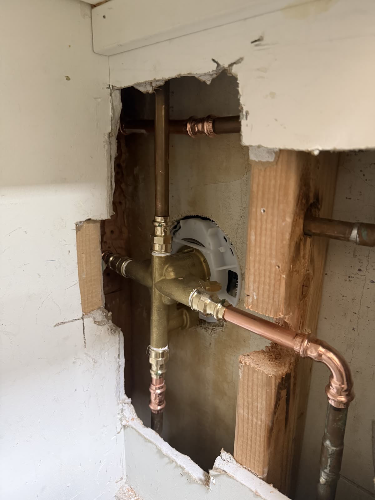 Water service line — real ARCED project photo 7 of 9